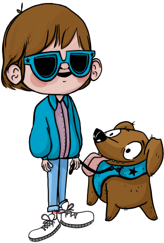 Boy With Visual Impairment - Discapacidad Visual (334x502)