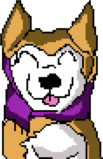 Winter Doge Gif - Cartoon (600x600)