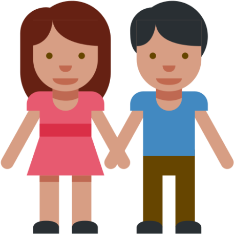 Tech And Business Community Africa - Girl And Boy Emoji (480x480)