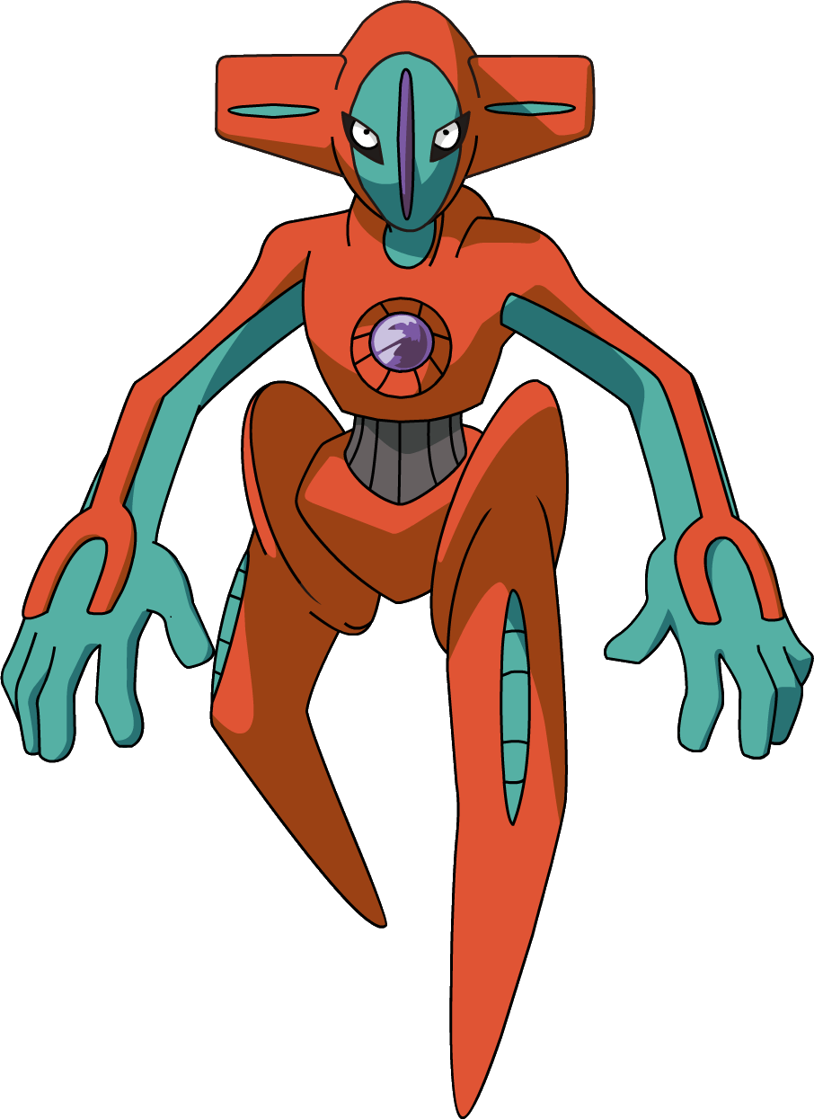 Deoxys - Pokemon Deoxys Transparent (906x1246)