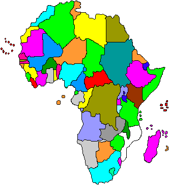 Africa Map53 - Africa Map Game (332x364)