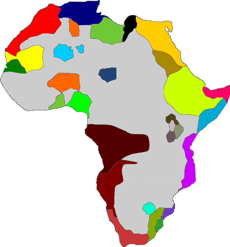 Uncolonized Africa Map By Ildzayri - Uncolonized Africa Map (806x867)