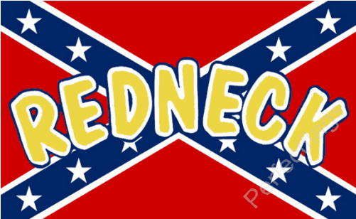 Red Neck Flag - Usa Red Neck Flag - 5ft X 3ft (500x500)