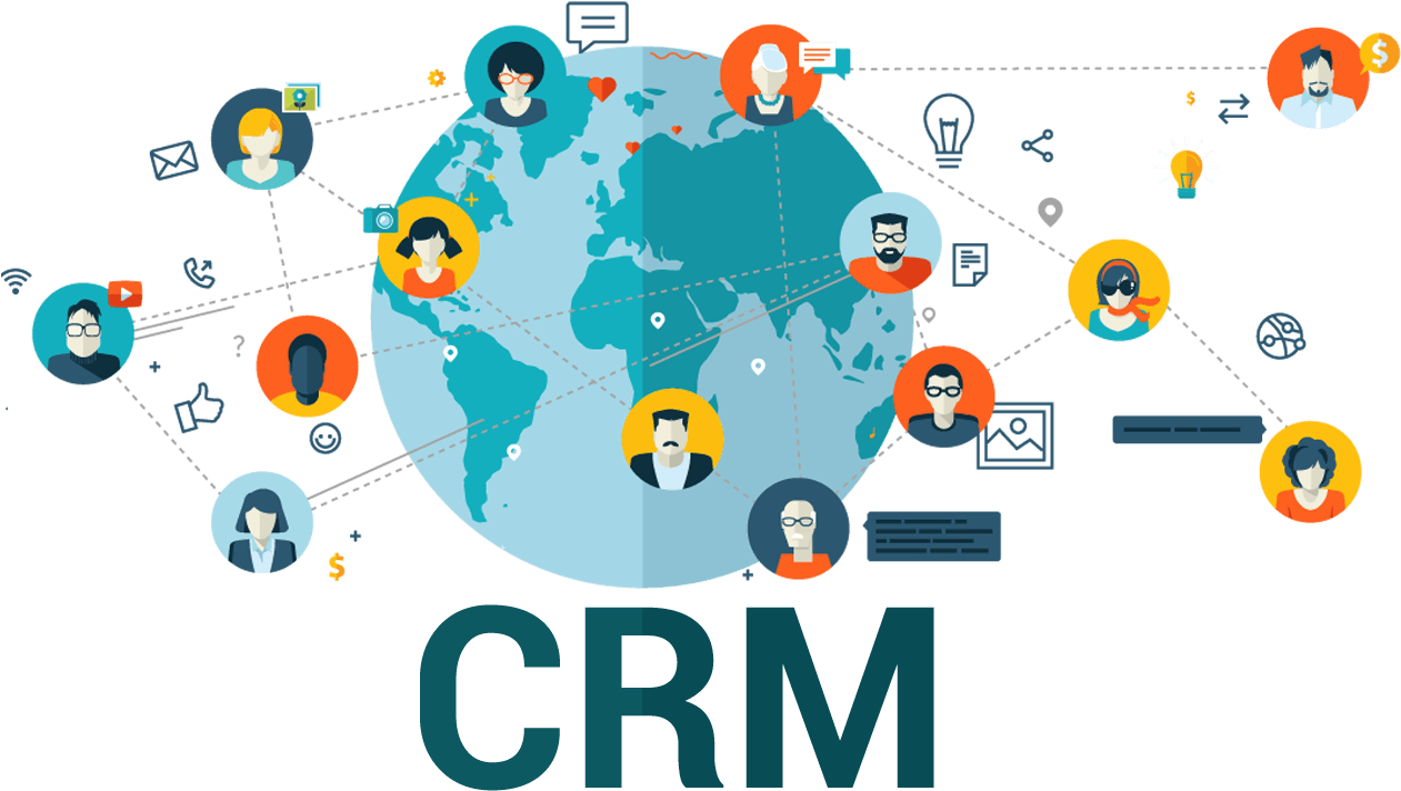 Marketing Automation Software, And Customer Service - Black And White World Map (1260x808)