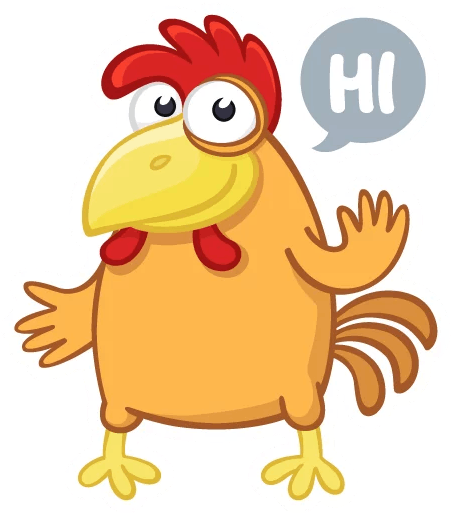 “rooster Fima” Stickers Set For Telegram - Набор Стикеров С Петухами (512x512)