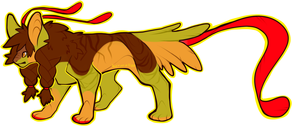 Rooster Lion By Burmalloo - Cartoon (1339x597)