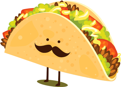 Cartoon Taco A Brief History Of Our Taco Economy Nji - Hey Taco (640x480)