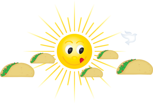 Flying-tacos - Flying-tacos (500x336)