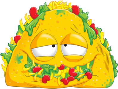 Toxic Taco - Grossery Gang Yuck Taco (412x406)