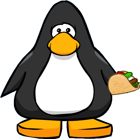 Taco Mexino Player - Club Penguin Popcorn (502x500)