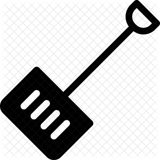 Snow Shovel Icon - Shovel (512x512)