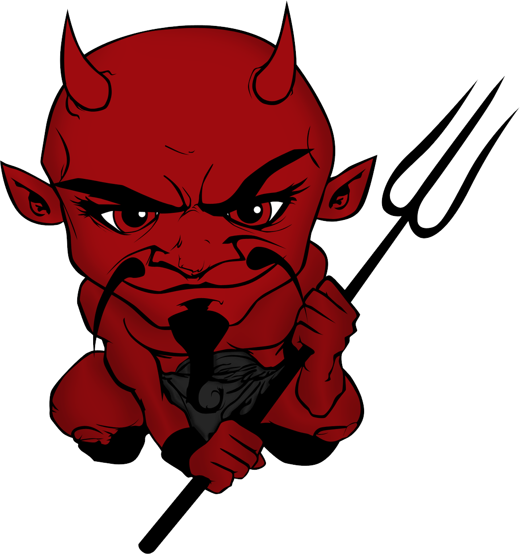 28 Collection Of Devil Clipart Transparent - Devil Png (1044x1111)