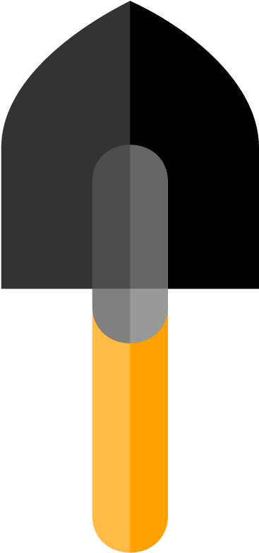 Shovel - Vector Shovel - Graphic Design (595x842)