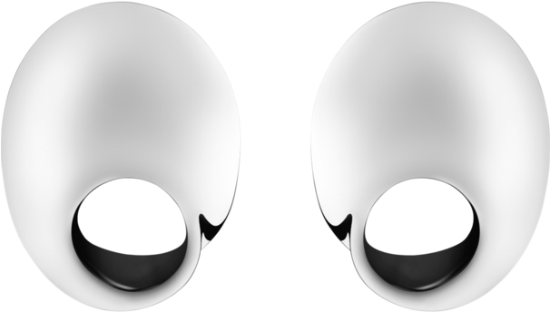 Georg Jensen Möbius Sterling Silver Earclips Clip On - Georg Jensen Möbius Silver Earrings (605x605)