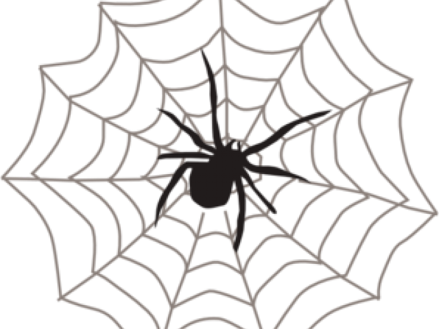 Spider Clipart Web - Spider's Web Clip Art (640x480)