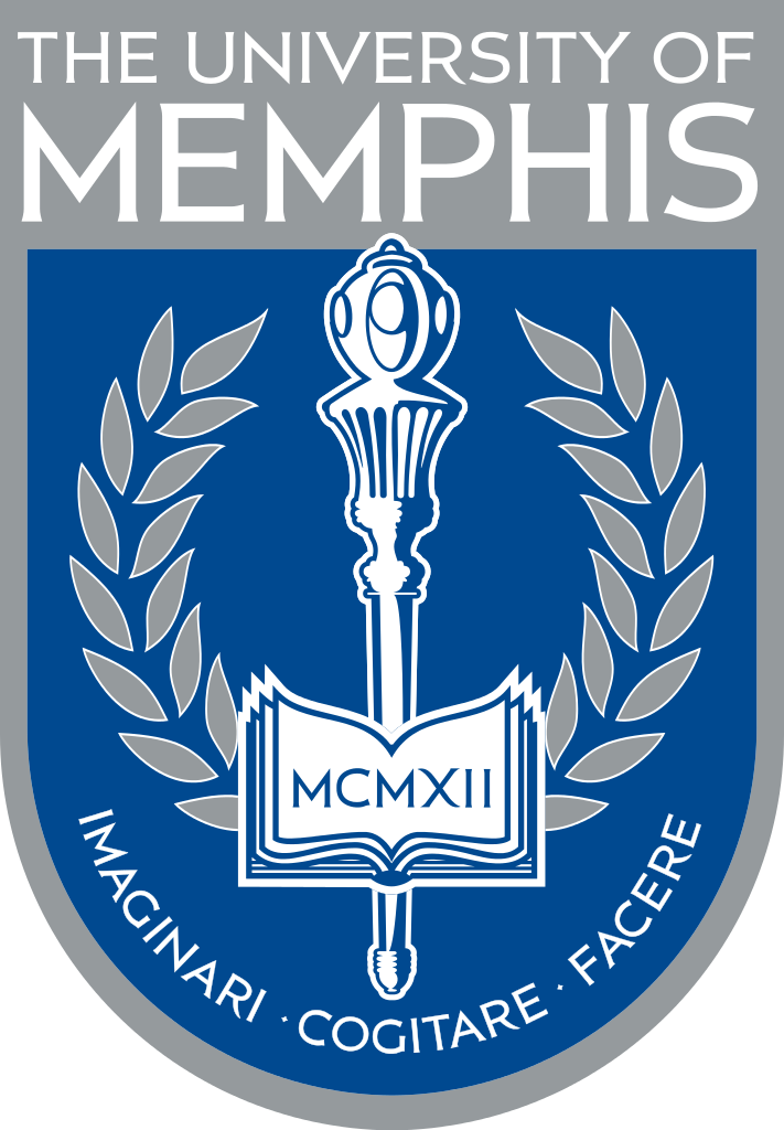孟菲斯大学校徽 - U Of Memphis Colors (711x1024)
