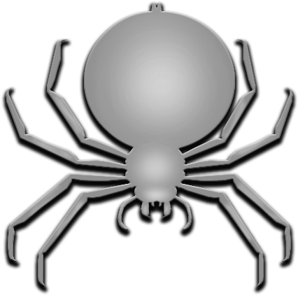 Spider Logo By Juaniglesias90 - Insect (548x459)