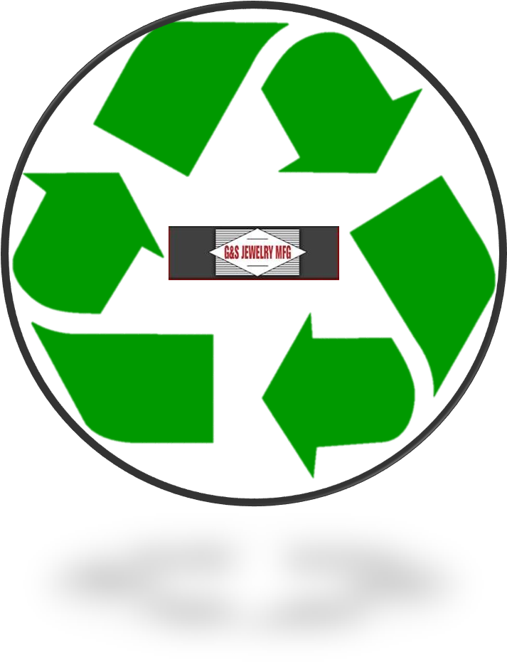Gs Recycling Logo G&s Jewelry Mfg Your One Stop Sterling - Reduce Reuse Recycle Blue (716x953)