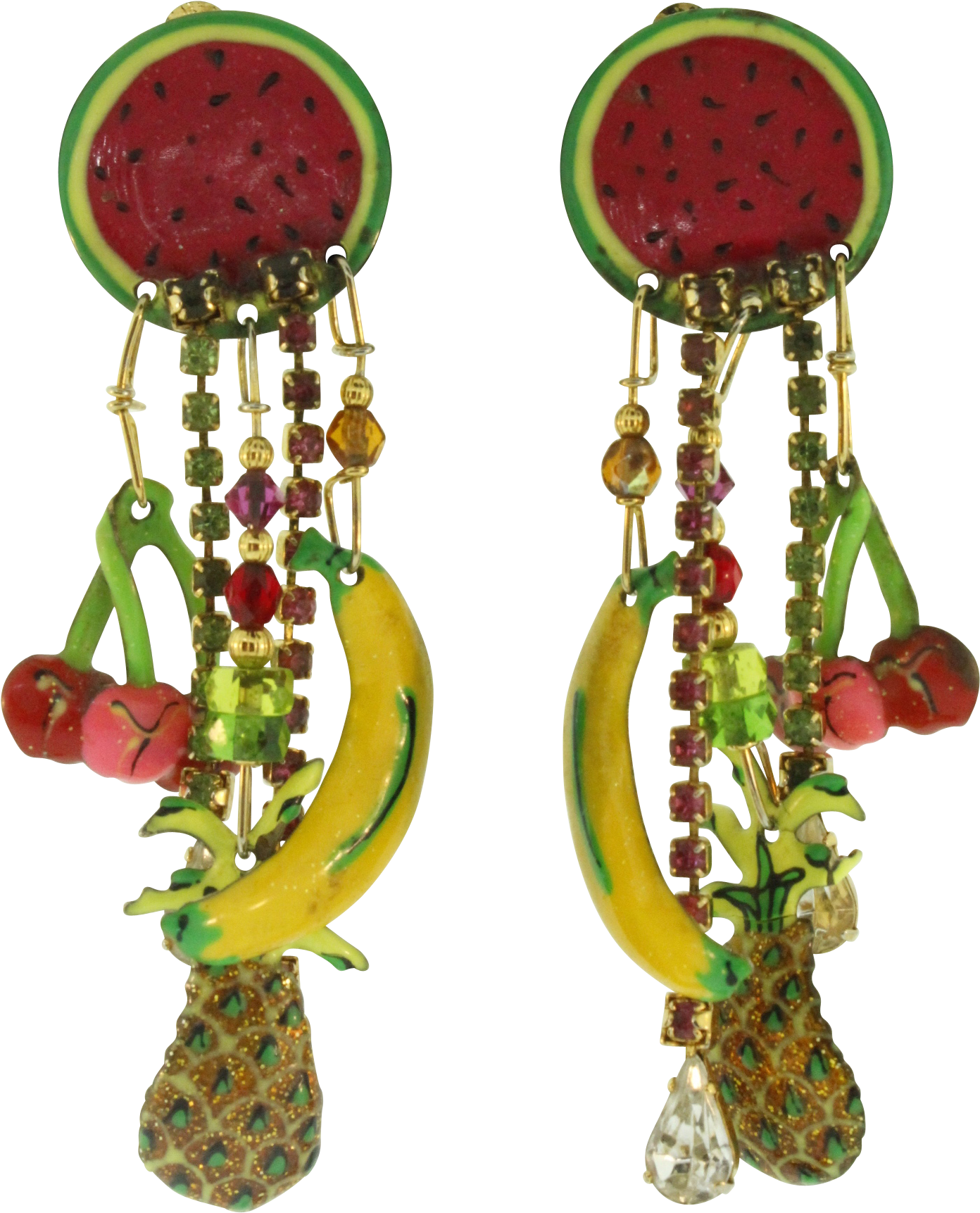 Vtg 90's Lunch At The Ritz Latr Fresh Fruit Dangle - Vtg 90 S Lunch At The Ritz Latr Fresh Fruit Dangle (1722x1722)