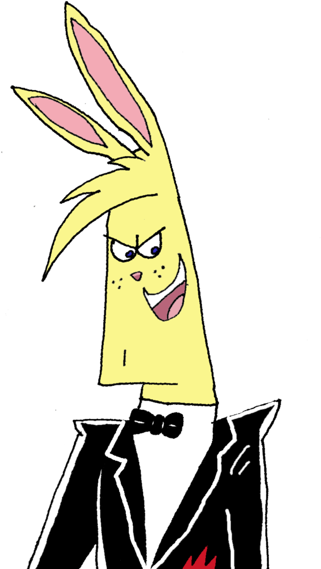 Jack Rabbit Tuff Puppy By Legendaryrey - Cartoon (698x1146)