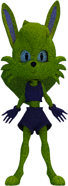 Lori Jackrabbit Sonic And Lola Bunny Style By Gamerz31w - Stuffed Toy (318x630)