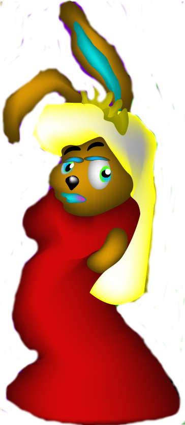 More Focused On My Beta Design Of Jazz Jackrabbit - Cartoon (393x834)