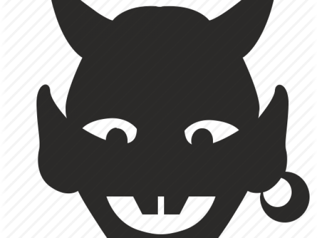 Hell Clipart Devil Face - Emblem (640x480)