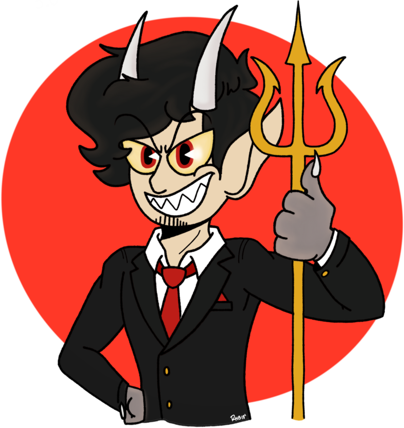 Download and share clipart about Devil Markiplier By Redheadbadger - Jackse...