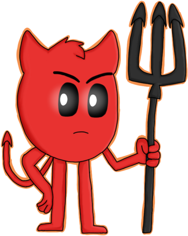Devil Emoji By Inkietwinkie - Devil (707x1131)