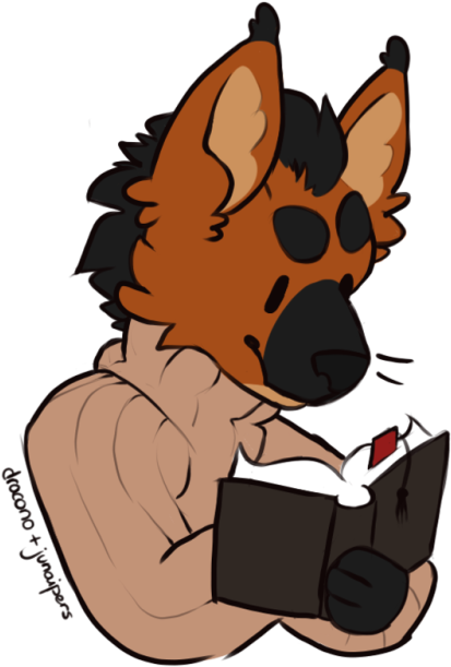 Doodle Collab Of @junaipers New Character Melvin - Cartoon (500x656)