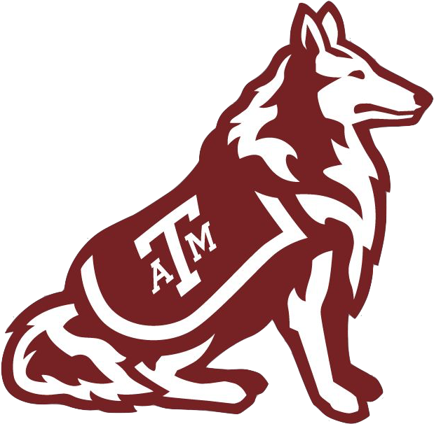 Icon Artworks Is Proud To Pay Tribute To Texas A&m's - Texas A&m Reveille Logo (642x630)