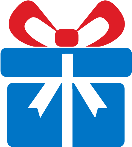 Gift Shop Pos - Gift Icon Black And White (512x512)