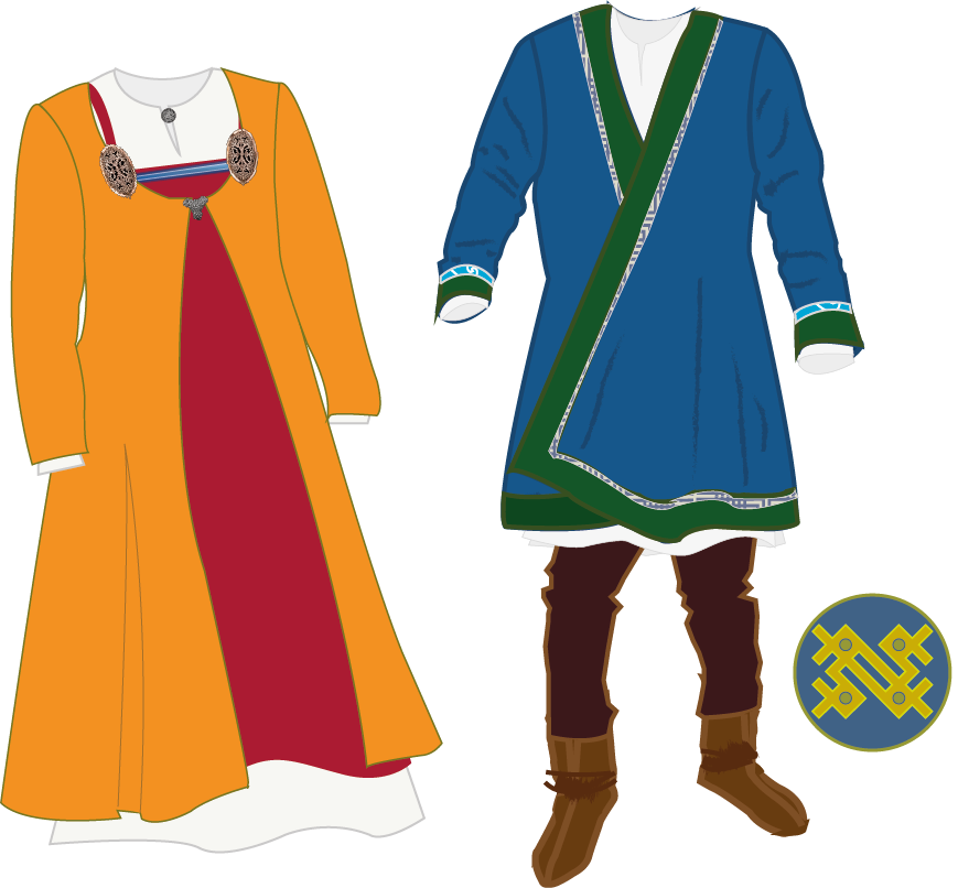 Viking Clipart Clothes - Apron (869x806)