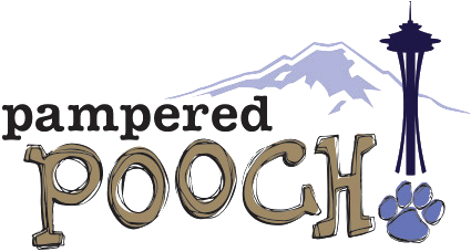 Pampered Pooch Dog Walking Logo - Graphics (900x250)