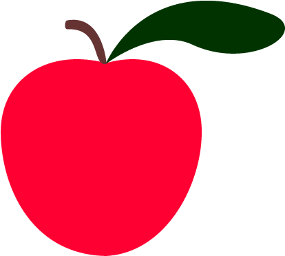 Download Bitmap Clipart Fetus - Apple (550x400)