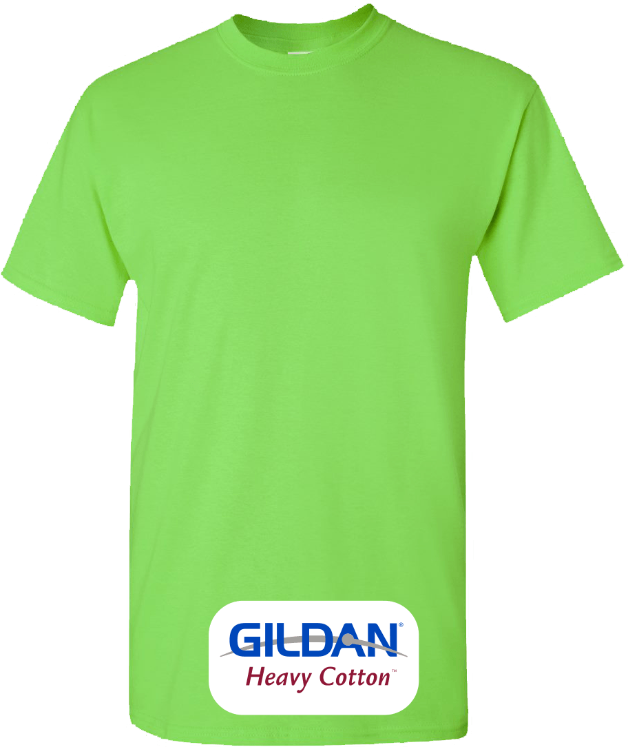 Custom Neon T Shirts Screen Printing Safety Color Custom - Fluorescent Green T Shirts (912x1084)