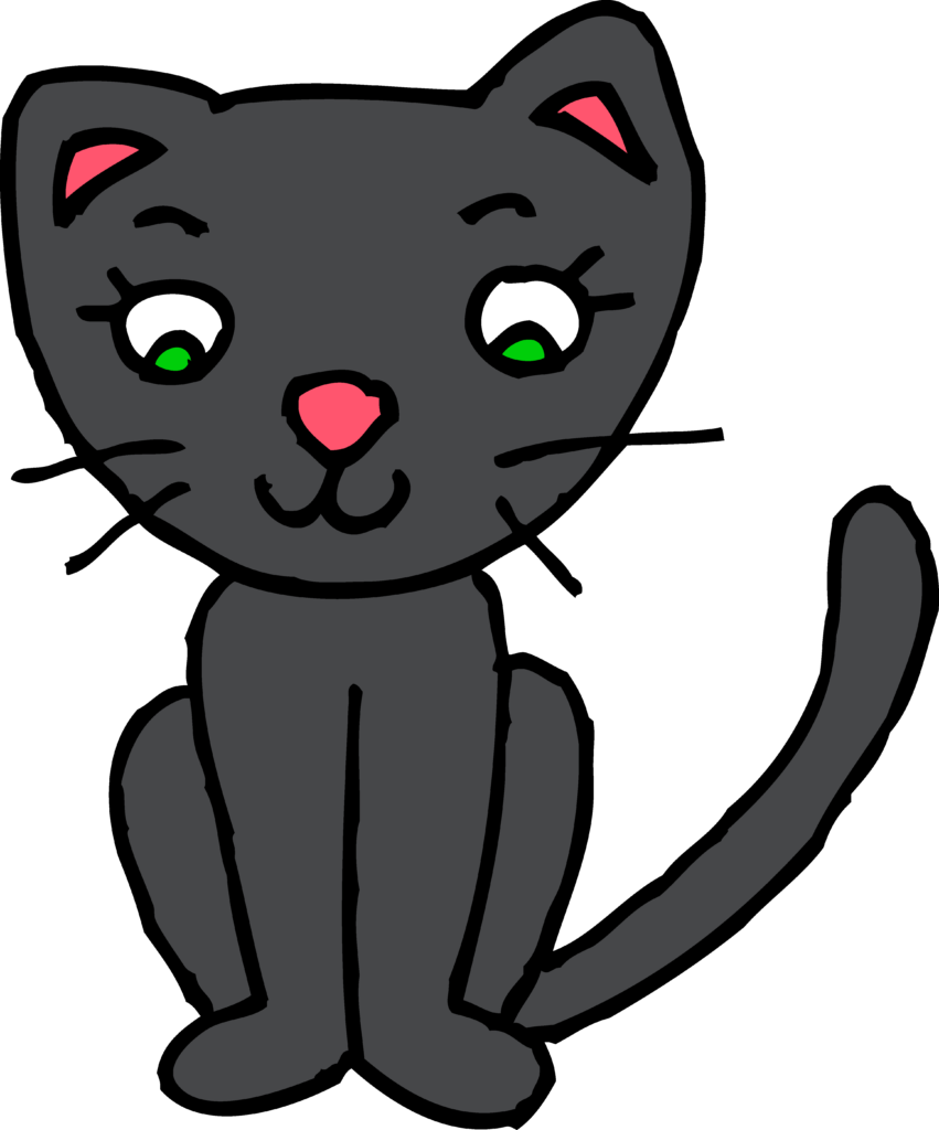 605608 Clipart Kitty Cat Pictures - Cat Clip Art Free (851x1024)