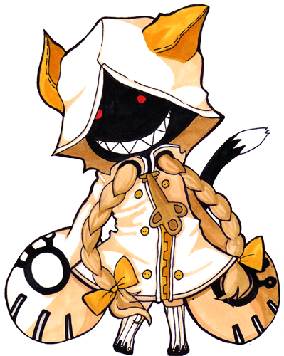 Blazblue Taokaka Chibi - Chibi Blaze Blue Png (399x500)