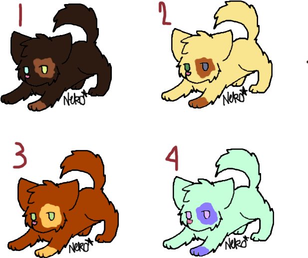 Chibi Wolf Adopts - Cartoon (652x644)