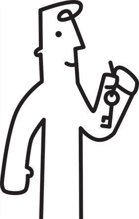 Man Carrying A Key - Man Carrying A Key (282x446)