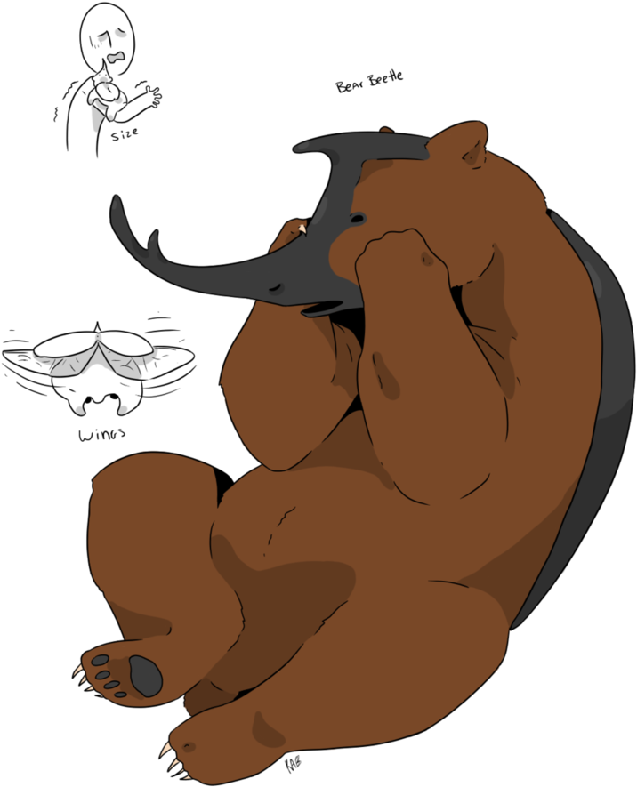 Italian Fur Haven - Beetle And A Bear (829x963)