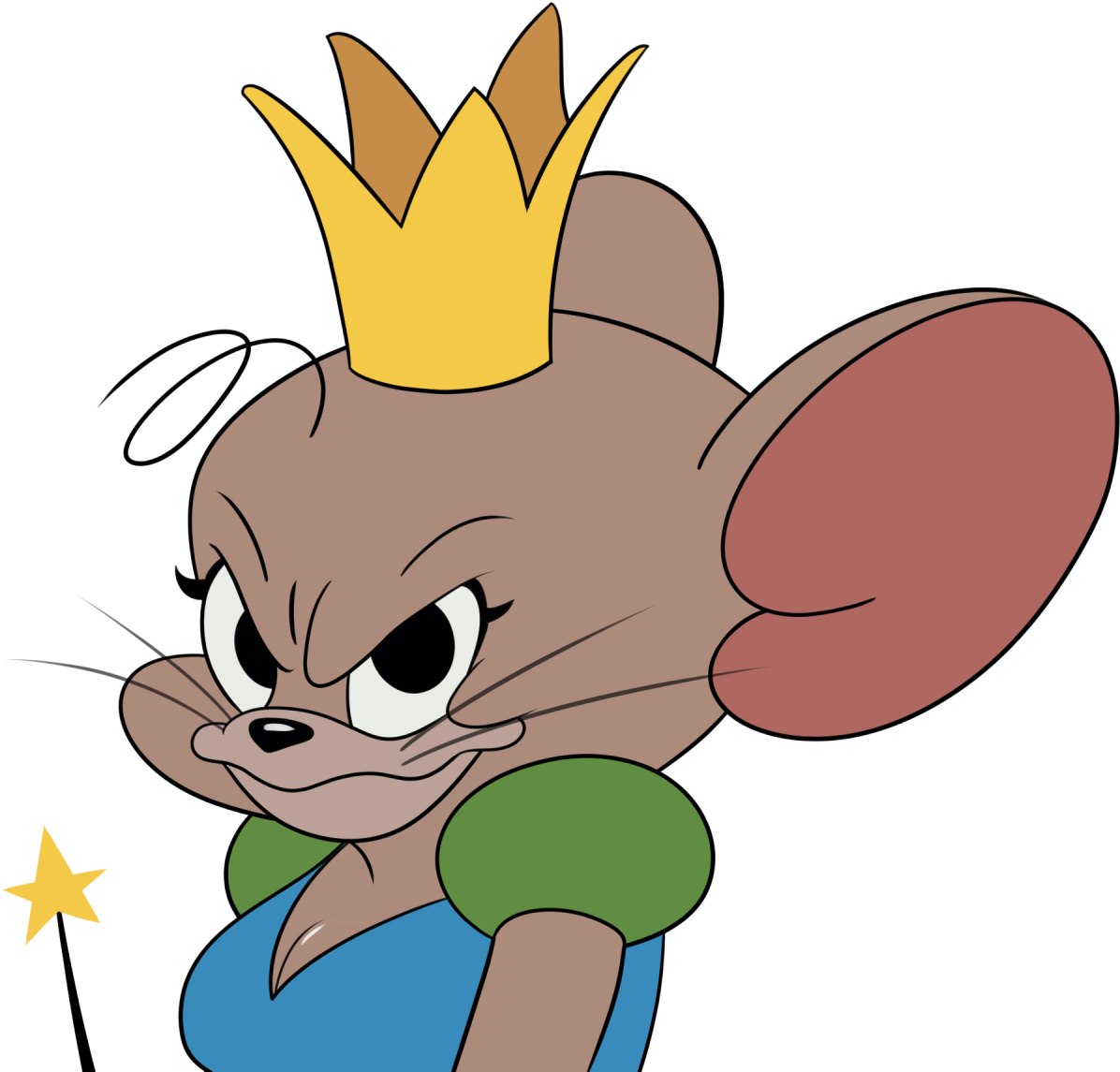 Evil Grin Clipart - Tom And Jerry Mouse Fairy (1280x1280)