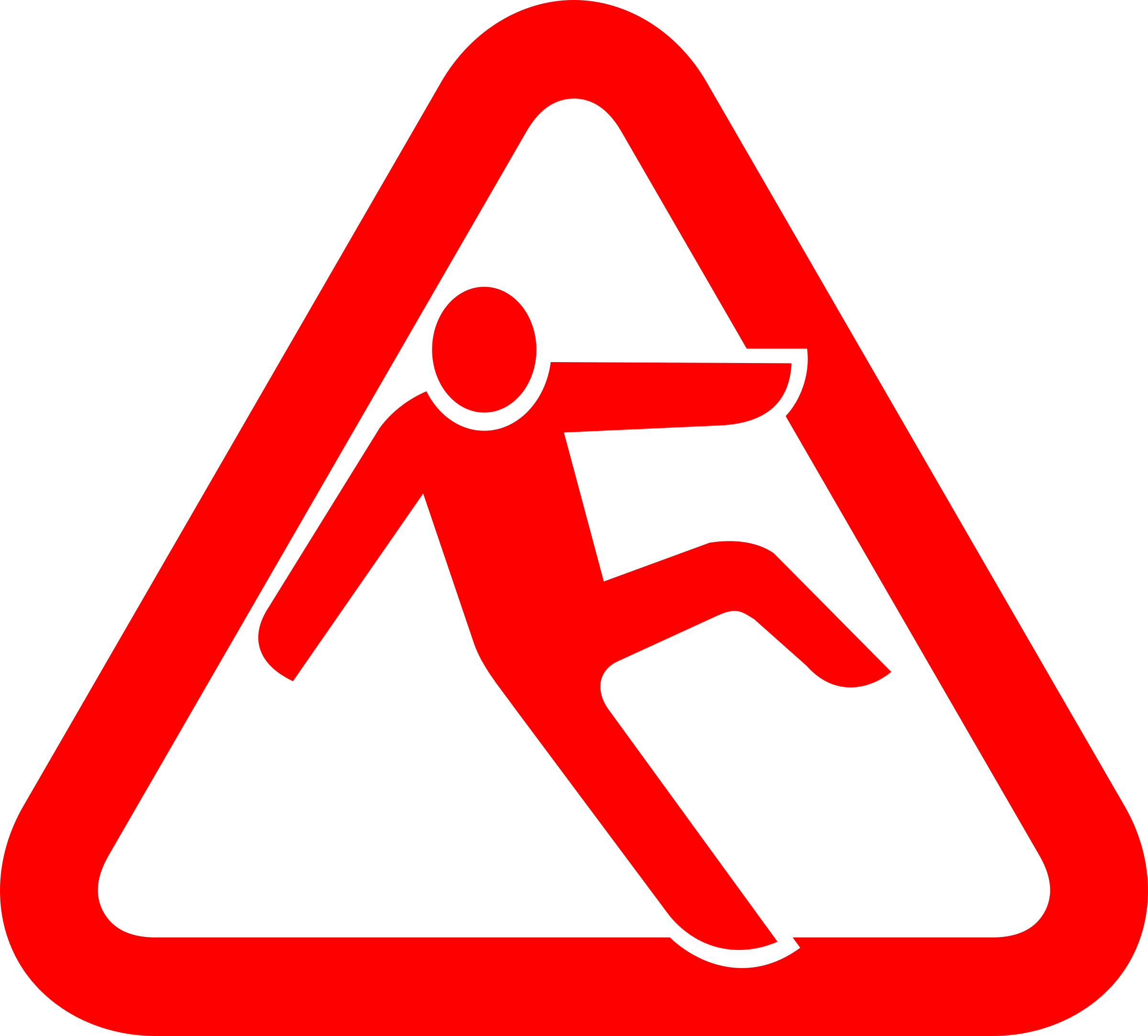 Danger Wet Floor Clipart - Logo Wet Floor Sign (2400x2166)