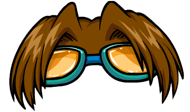 Espero Que Les Sirvan Para Darles A Sus Puffles Un - Pelo De Club Penguin Png (420x300)