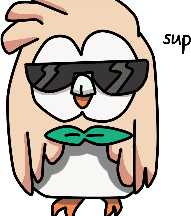 Swag Rowlet By Saaanx - Swag Rowlet By Saaanx (700x700)