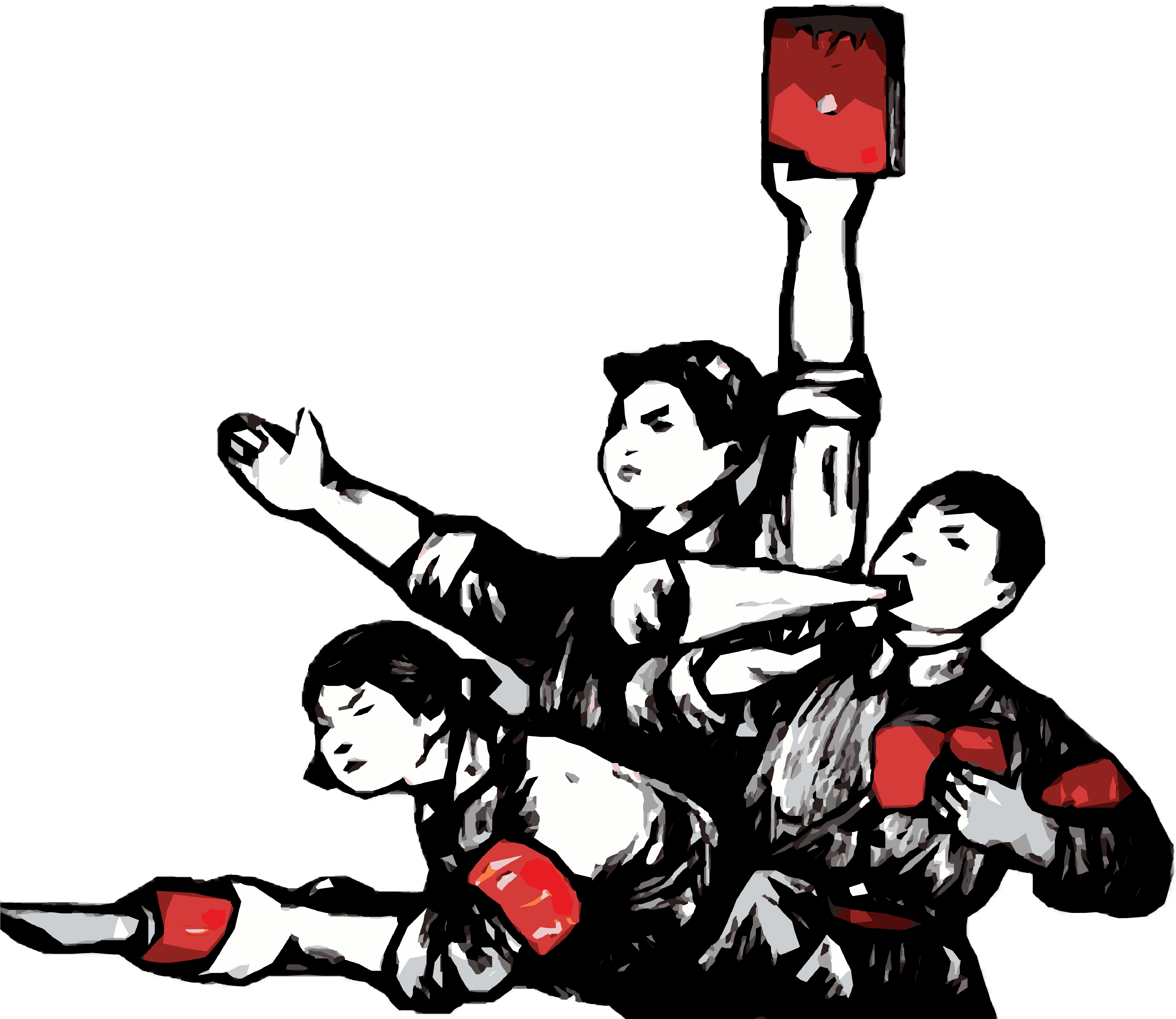 Today, We Must See To It That Cadres Are Providing - Cultural Revolution Red Guards (5241x4207)