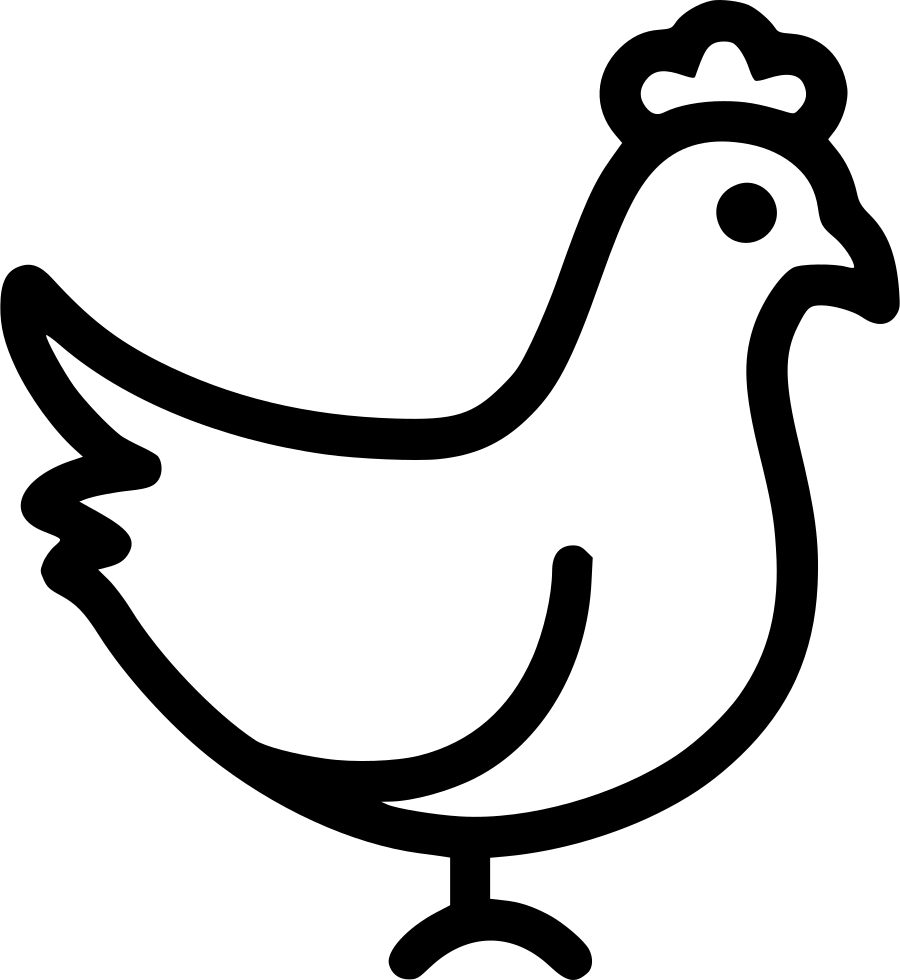 Png File Svg - Free Chicken Icon (900x980)