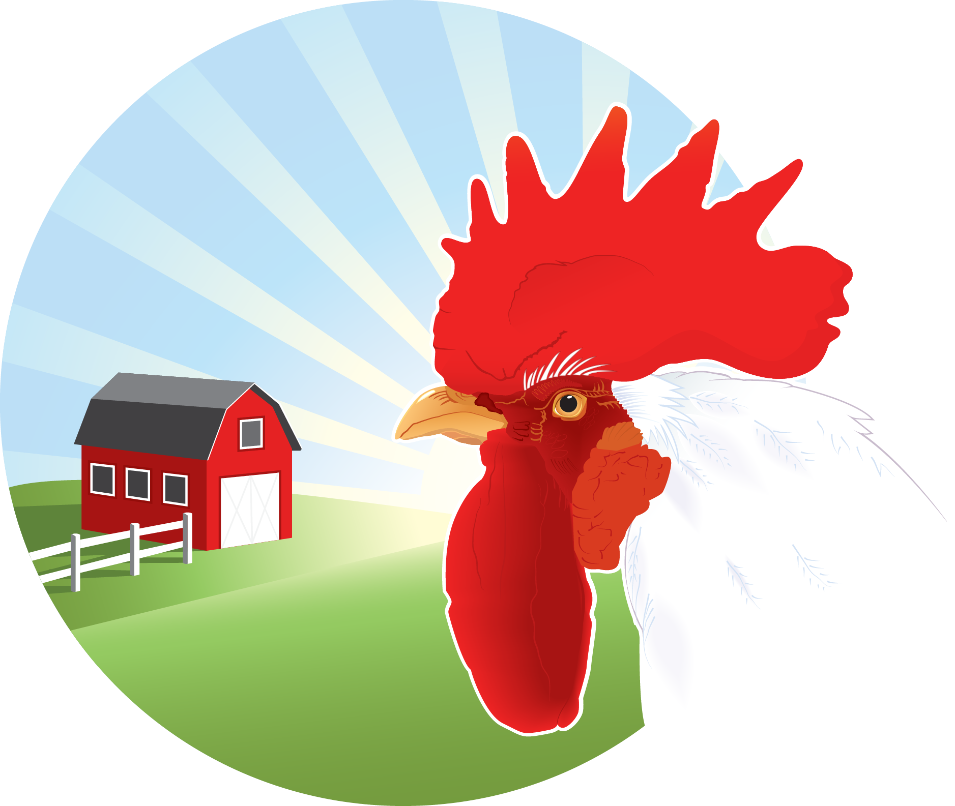 Fight Chicken Vector 1877*1585 Transprent Png Free - Pura Ulun Danu Bratan (1877x1585)