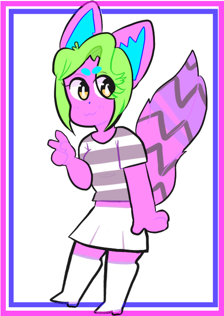 Nfkrz Nobody Can Touch My Swag By Biissey - Cartoon (477x663)