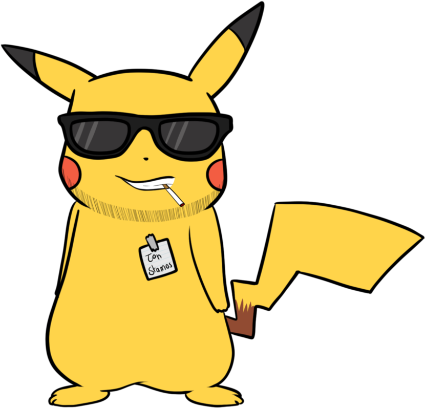 Swag Mode Of Pikachu - Pikachu Swag Png (883x905)